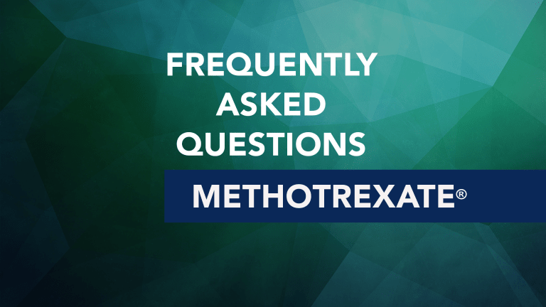 Answers to Frequently Asked Questions About Methotrexate (Rheumatrex®)