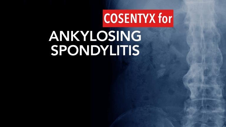 Cosentyx is Effective Therapy for Active Ankylsoing Spondylitis